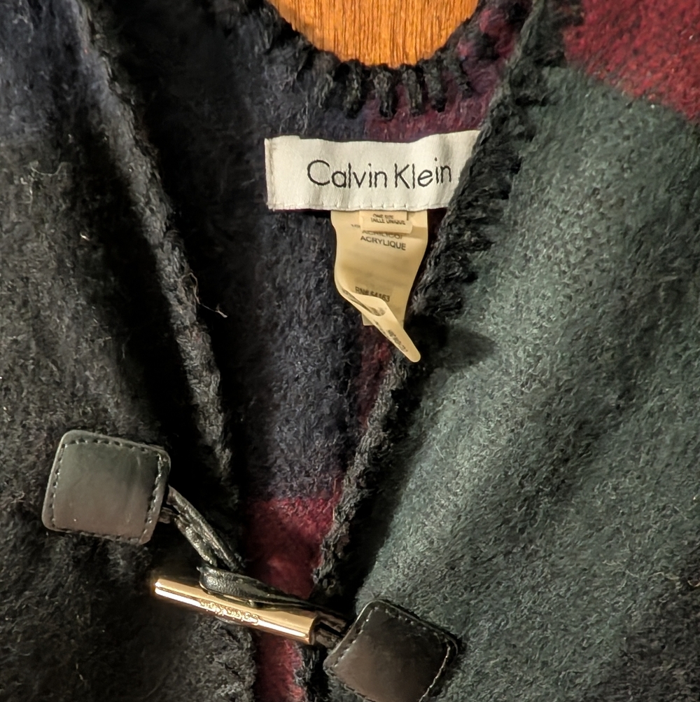 Calvin Klein Multi Color Cape - Picture 3 of 4